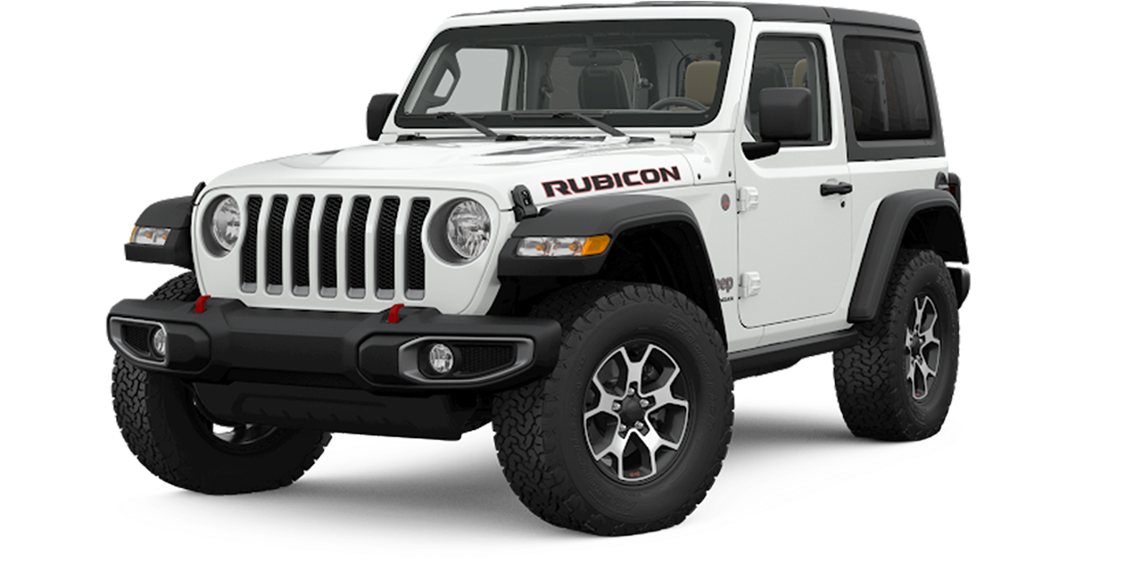 white jeep wrangler